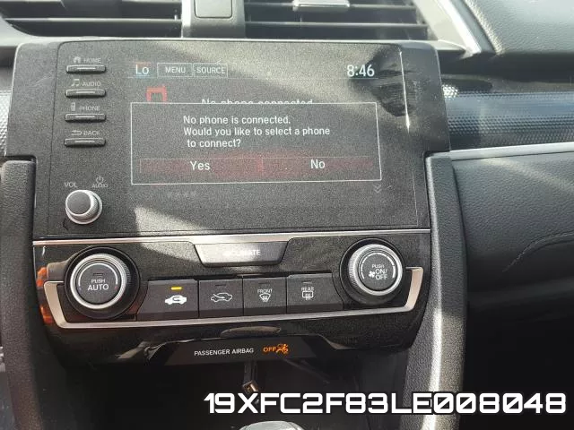 19XFC2F83LE008048 фото 10