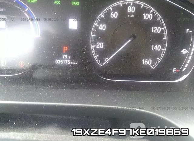 19XZE4F97KE019869 фото 8