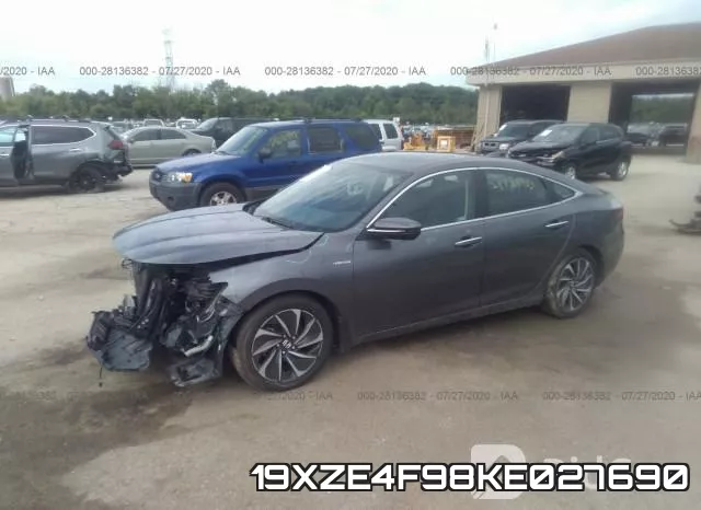 19XZE4F98KE027690 фото 3