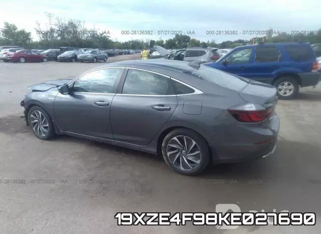 19XZE4F98KE027690 фото 4