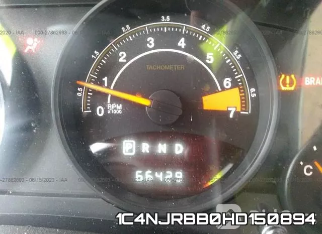 1C4NJRBB0HD150894 фото 8