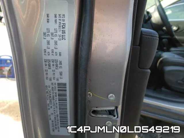 1C4PJMLN0LD549219 фото 2