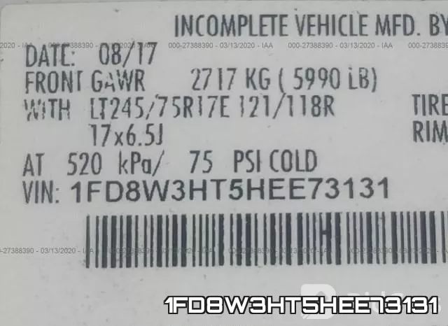 1FD8W3HT5HEE73131 фото 10