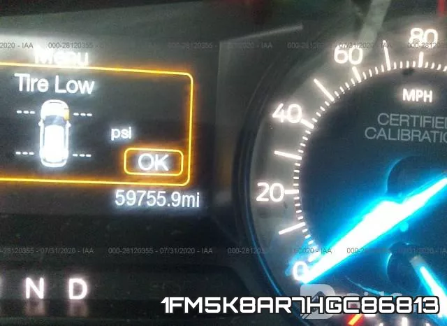 1FM5K8AR7HGC86813 фото 8