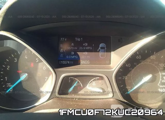 1FMCU0F72KUC20964 фото 8
