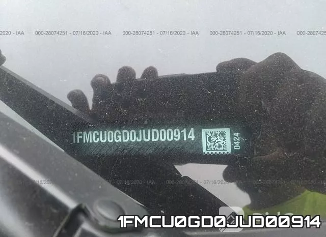 1FMCU0GD0JUD00914 фото 10