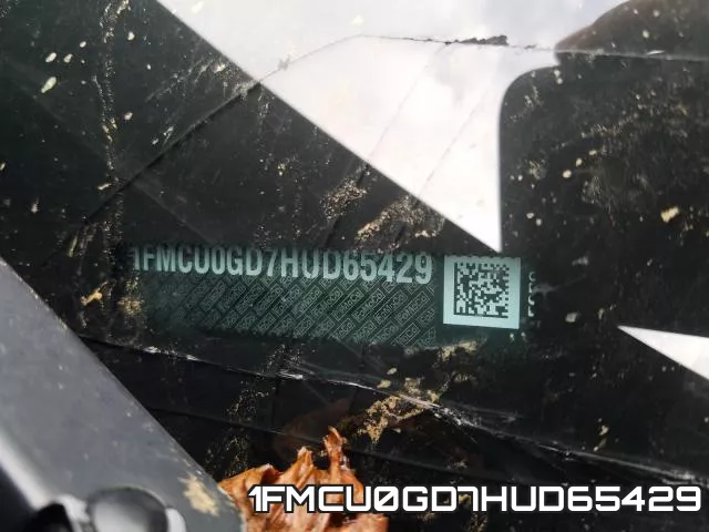 1FMCU0GD7HUD65429 фото 2