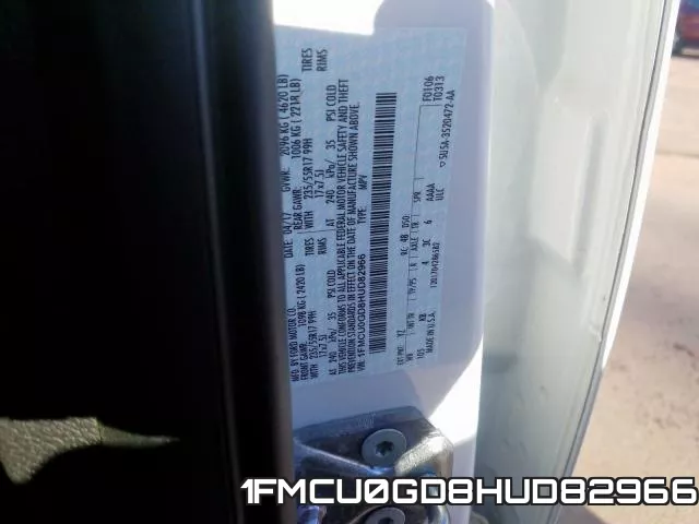 1FMCU0GD8HUD82966 фото 2