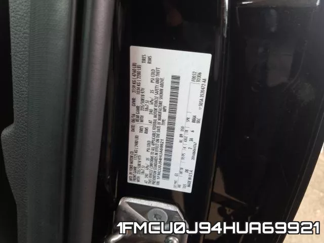 1FMCU0J94HUA69921 фото 2