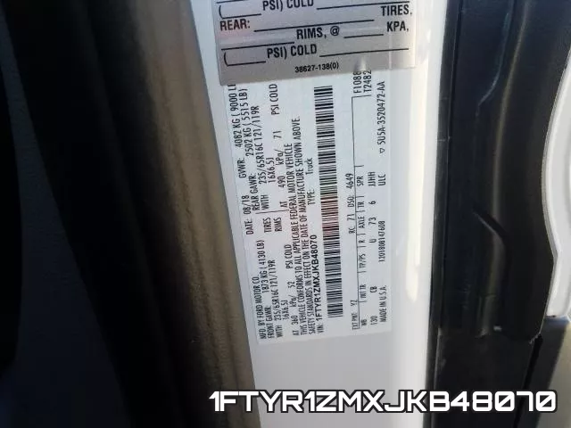1FTYR1ZMXJKB48070 фото 2