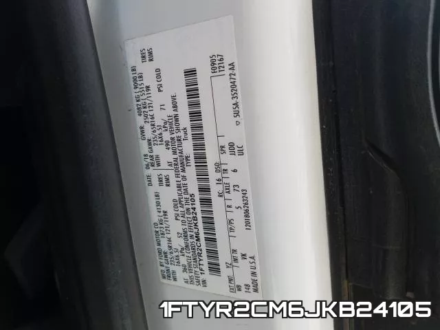 1FTYR2CM6JKB24105 фото 2
