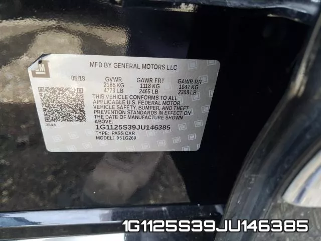 1G1125S39JU146385 фото 2