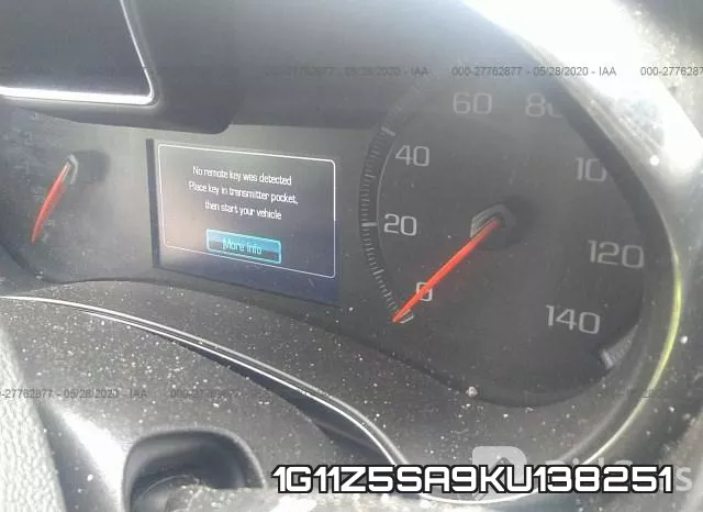 1G11Z5SA9KU138251 фото 8