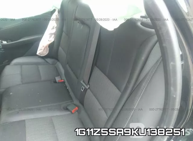 1G11Z5SA9KU138251 фото 9