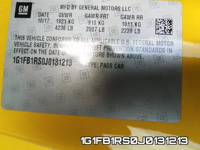 1G1FB1RS0J0131213 фото 2