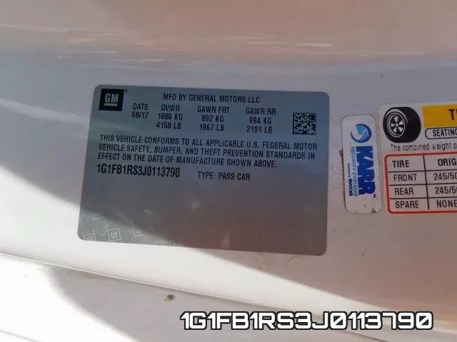 1G1FB1RS3J0113790 фото 2