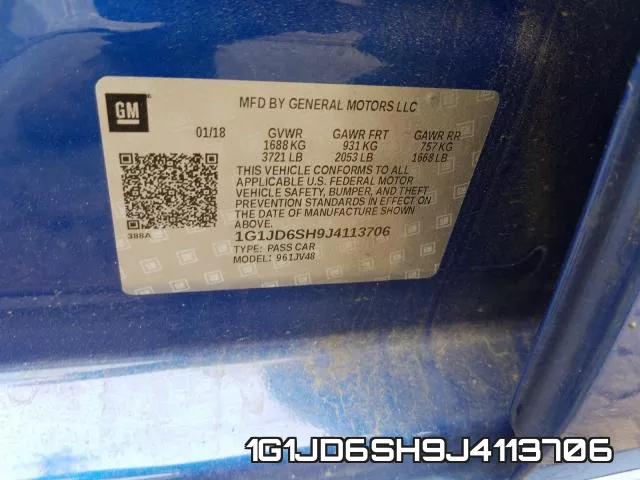 1G1JD6SH9J4113706 фото 2