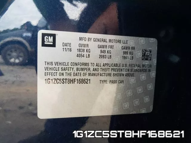 1G1ZC5ST8HF168621 фото 2
