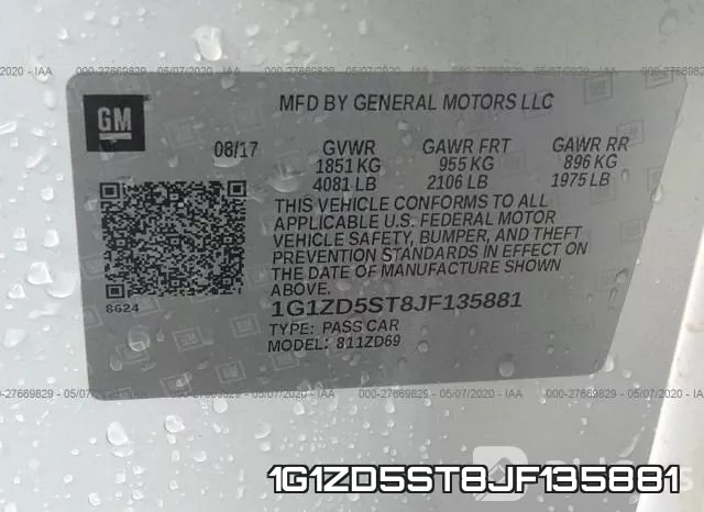 1G1ZD5ST8JF135881 фото 10