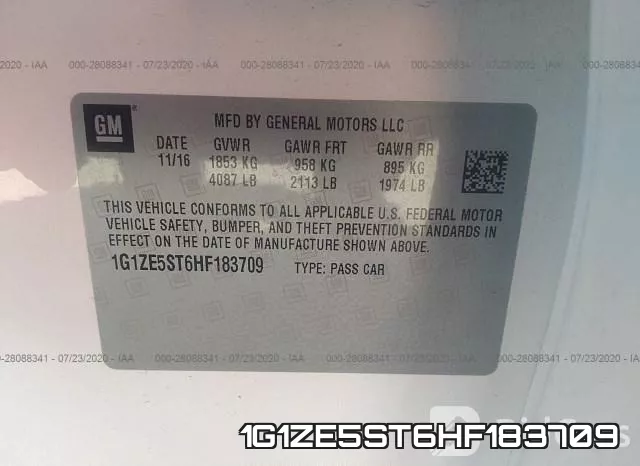 1G1ZE5ST6HF183709 фото 10