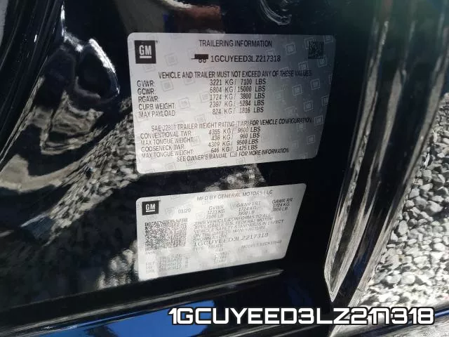 1GCUYEED3LZ217318 фото 2