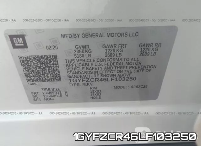 1GYFZCR46LF103250 фото 10