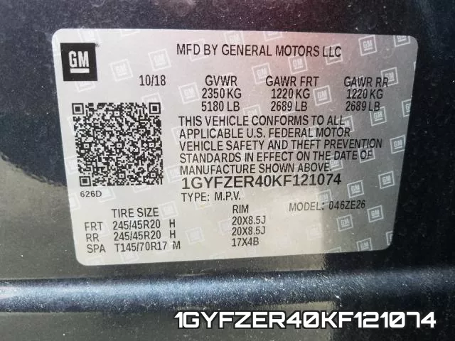 1GYFZER40KF121074 фото 2
