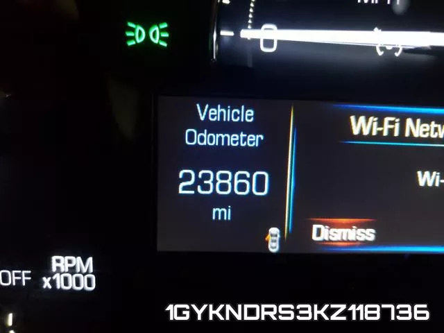 1GYKNDRS3KZ118736 фото 9