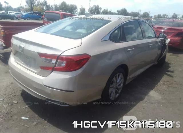 1HGCV1F15KA115180 фото 5