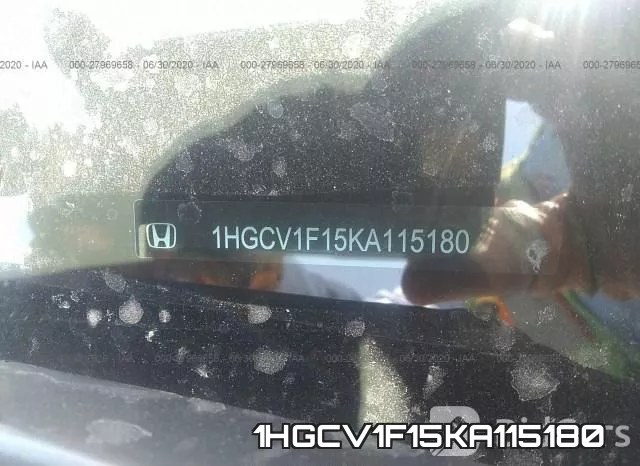 1HGCV1F15KA115180 фото 10