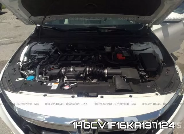 1HGCV1F16KA137124 фото 2