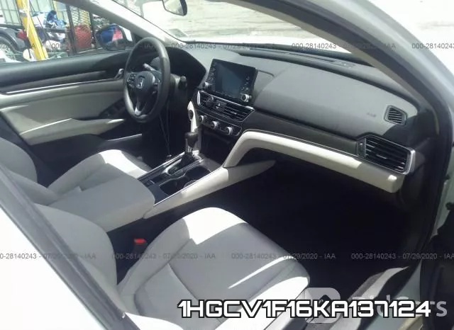1HGCV1F16KA137124 фото 6