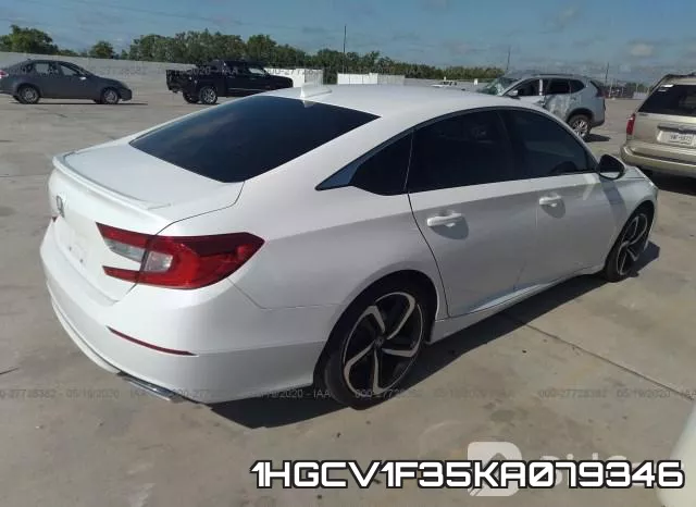 1HGCV1F35KA079346 фото 5