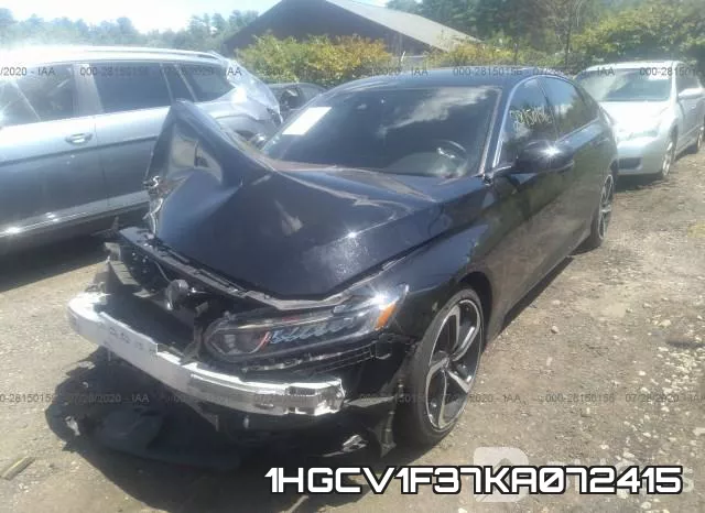 1HGCV1F37KA072415 фото 3
