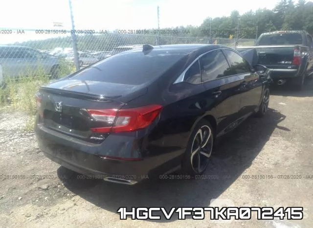 1HGCV1F37KA072415 фото 5
