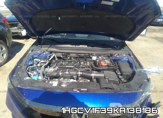 1HGCV1F39KA138186 фото 2