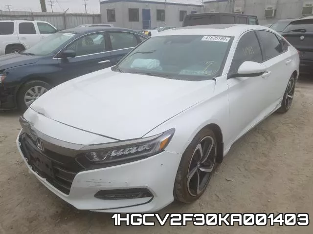 1HGCV2F30KA001403 фото 3