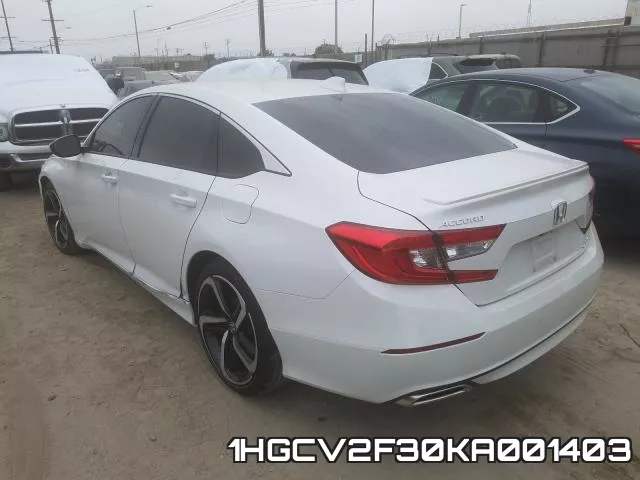 1HGCV2F30KA001403 фото 4