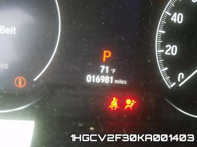 1HGCV2F30KA001403 фото 9