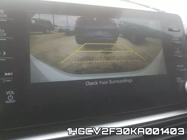 1HGCV2F30KA001403 фото 10