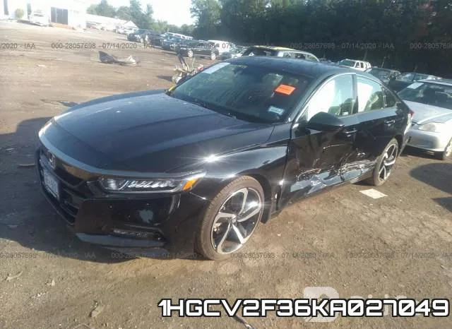 1HGCV2F36KA027049 фото 3