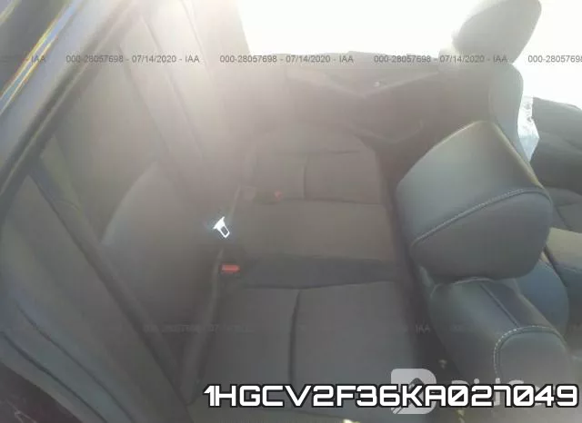 1HGCV2F36KA027049 фото 9