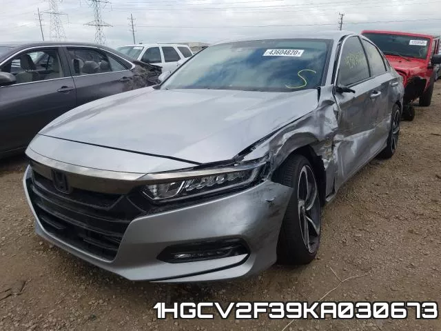 1HGCV2F39KA030673 фото 3