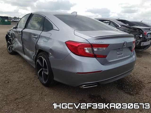 1HGCV2F39KA030673 фото 4