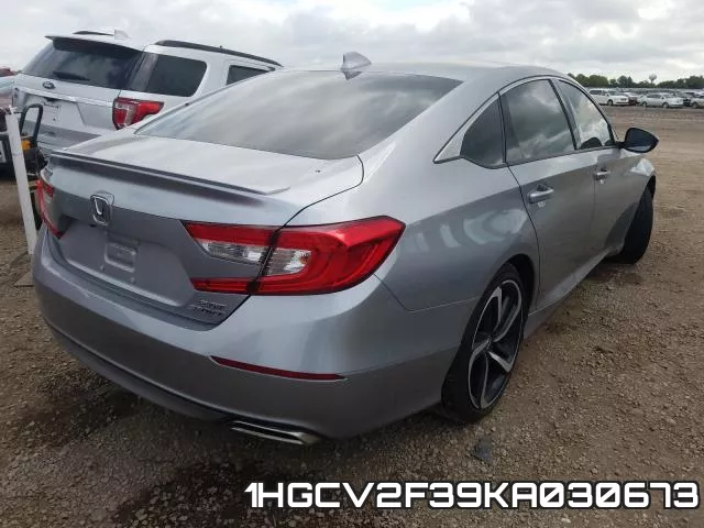 1HGCV2F39KA030673 фото 5