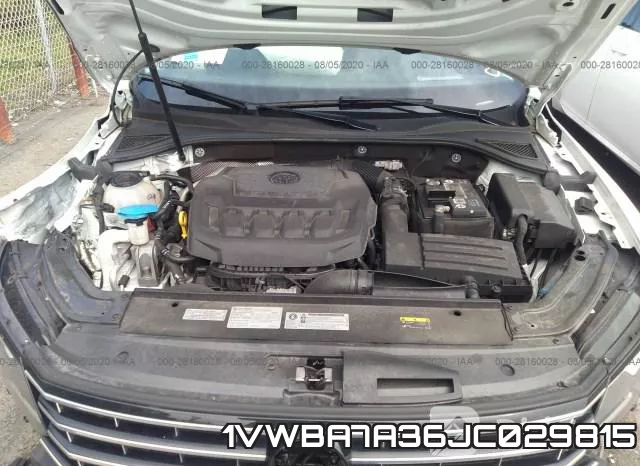 1VWBA7A36JC029815 фото 2
