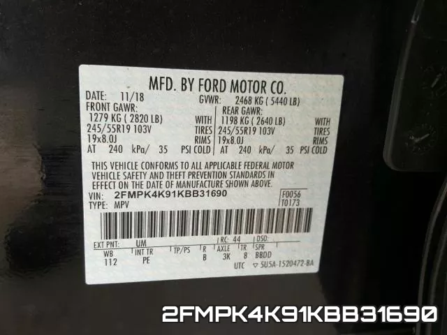 2FMPK4K91KBB31690 фото 2