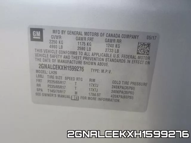 2GNALCEKXH1599276 фото 2