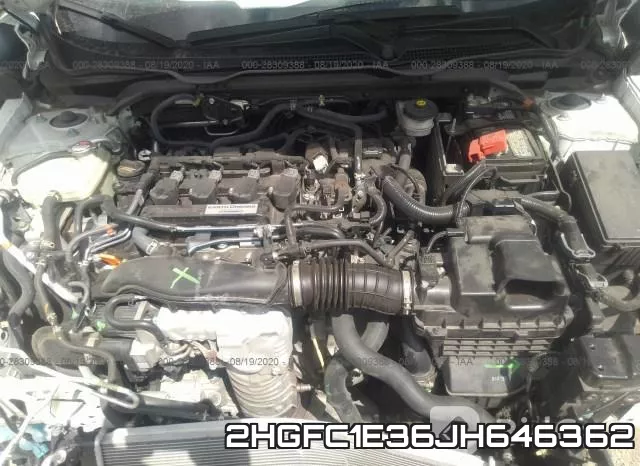 2HGFC1E36JH646362 фото 2