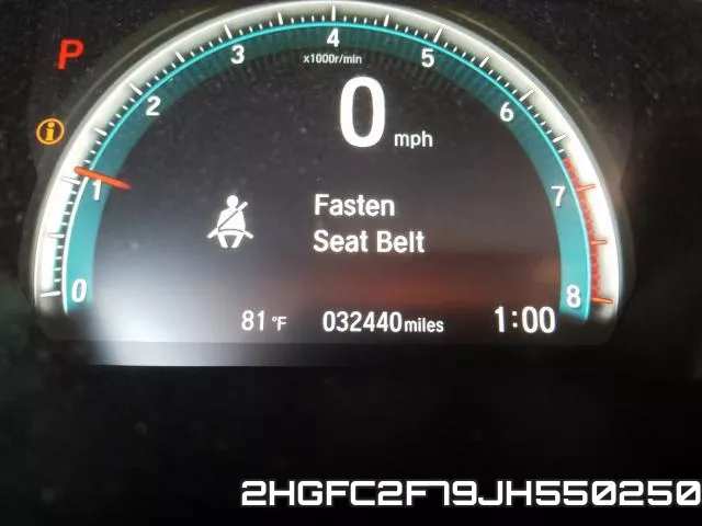 2HGFC2F79JH550250 фото 9